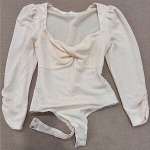 ASTR top, shimmery beautiful blouse, leotard style